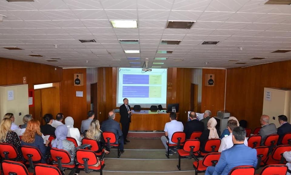 İl Sağlık Müdürümüz Dr. Fevzi YAVUZYILMAZ'In katılımı ile hastanemiz değerlendirme toplantısı yapıldı